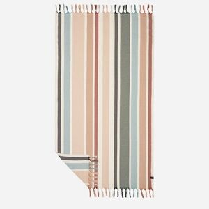 Striped Multicolor Bath Towel